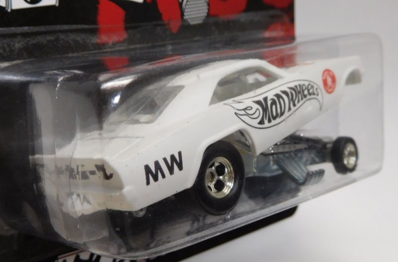 画像: MAD WHEELS (マッドホイール） 【'69 DODGE CHARGER FUNNY CAR (カスタム完成品）】 FLAT WHITE/RR （送料サービス適用外） 