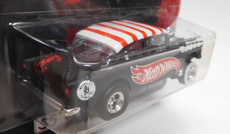 画像: MAD WHEELS (マッドホイール） 【'55 CHEVY BEL AIR GASSER (STRIPED) (カスタム完成品）】 FLAT BLACK/RR （送料サービス適用外） 