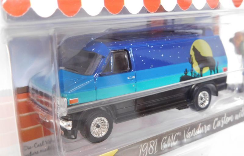 画像: 2018 GREENLIGHT THE HOBBY SHOP 3 【1981 GMC VANDURA CUSTOM WITH BACKPACKER】 BLUE/RR