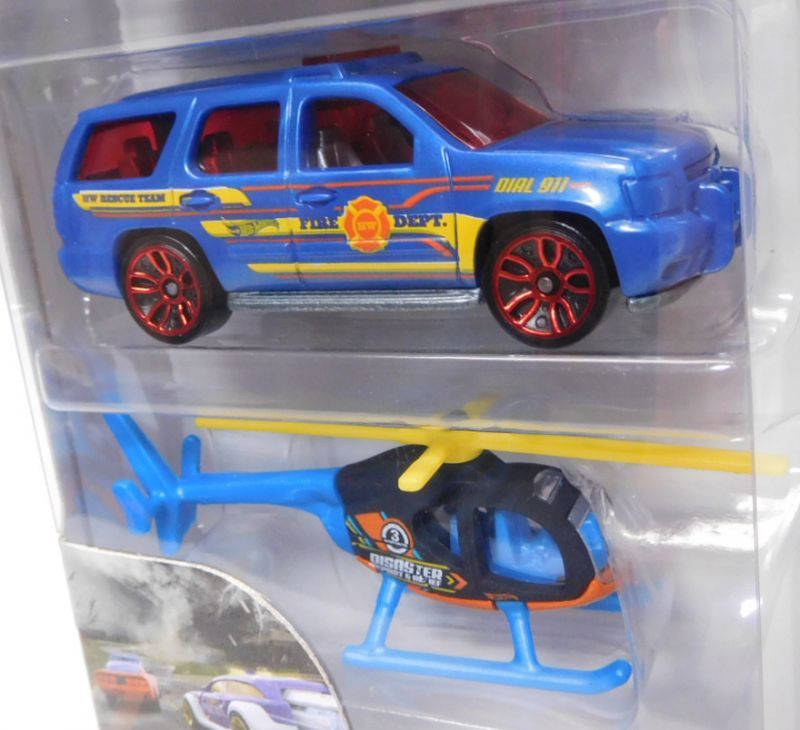 画像: 2018 5PACK 【FAST RESPONDERS】HW Pursuit / Rescue Duty / Ford Mustang GT Concept / '07 Chevy Tahoe / Island Hopper 