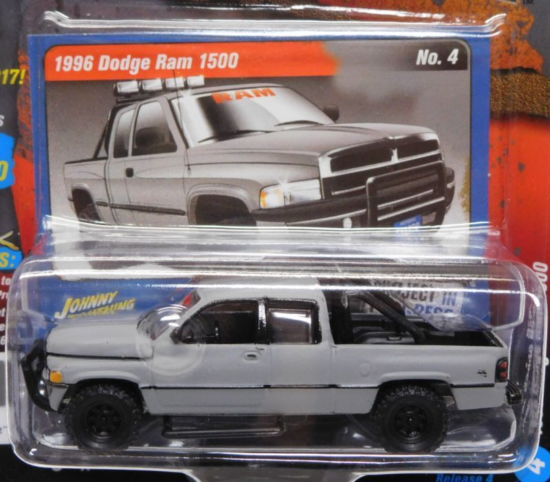 画像: 2017 JOHNNY LIGHTNING - STREET FREAKS S4 【1996 DODGE RAM 1500】 GRAY/RR (PROJECT IN PROGRESS)