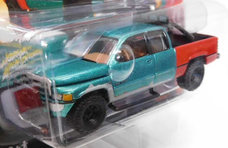 画像: 2017 JOHNNY LIGHTNING - STREET FREAKS S4 【1996 DODGE RAM 1500】 GREEN-RED/RR (PROJECT IN PROGRESS)