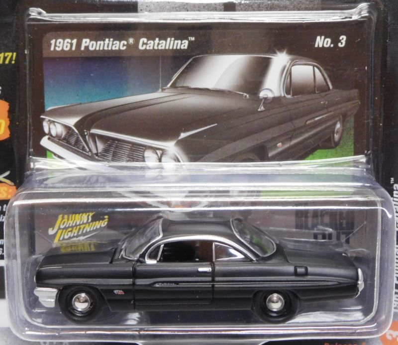 画像: 2017 JOHNNY LIGHTNING - STREET FREAKS S4 【1961 PONTIAC CATALINA】 FLAT BLACK/RR (BLACK OUT)