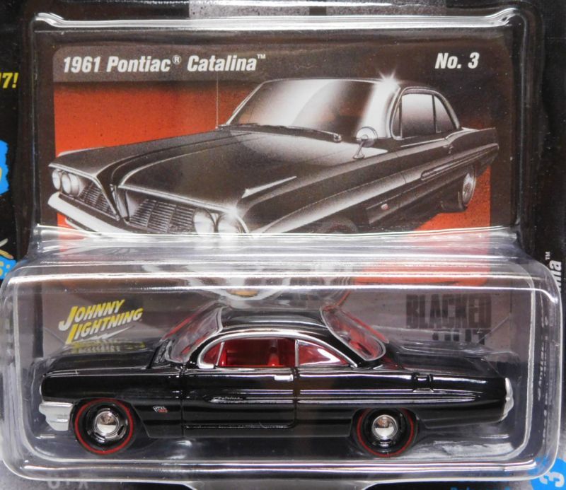 画像: 2017 JOHNNY LIGHTNING - STREET FREAKS S4 【1961 PONTIAC CATALINA】 BLACK/RR (BLACK OUT)