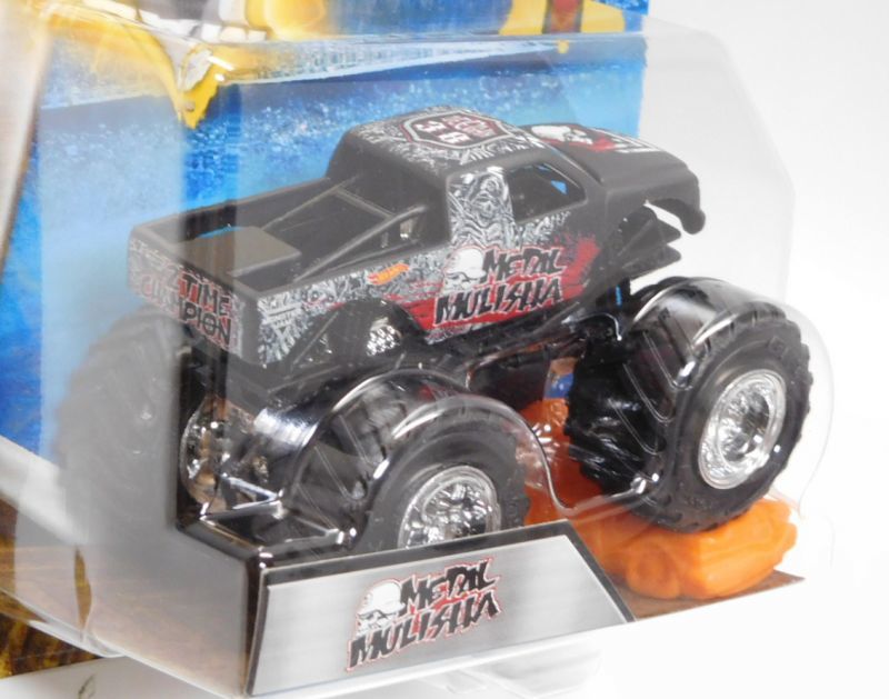 画像: 2018 MONSTER JAM includes RE-CRUSHABLE CAR! 【METAL MULISHA】 FLAT BLACK (TOUR FAVORITES)