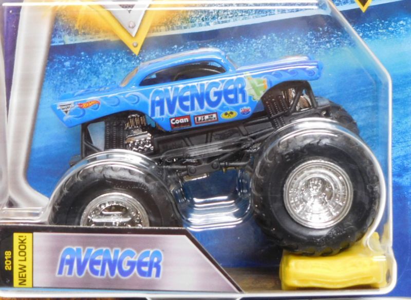 画像: 2018 MONSTER JAM includes RE-CRUSHABLE CAR! 【AVENGER】 BLUE (TOUR FAVORITES)(2018 NEW LOOK!)