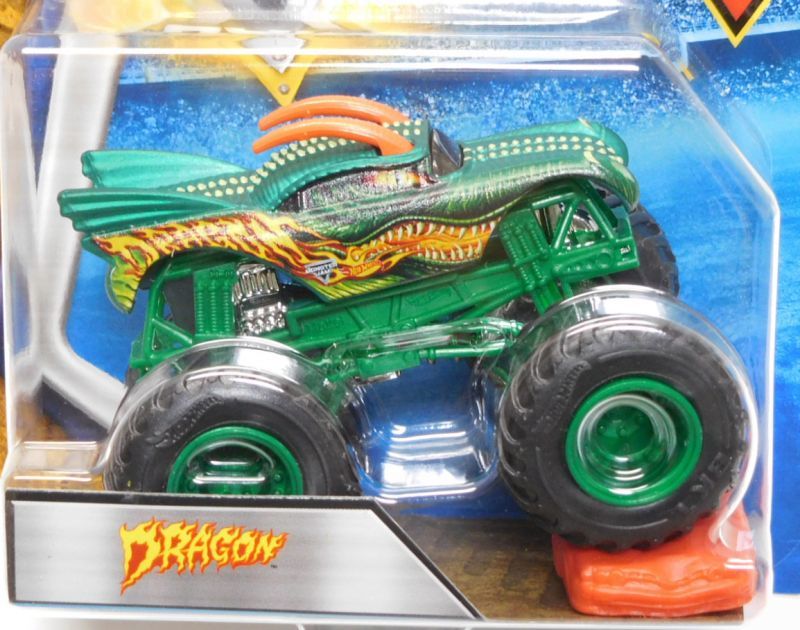 画像: 2018 MONSTER JAM includes RE-CRUSHABLE CAR! 【DRAGON】 C.F.GREEN (CHROMA FROST)