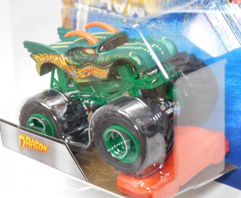 画像: 2018 MONSTER JAM includes RE-CRUSHABLE CAR! 【DRAGON】 C.F.GREEN (CHROMA FROST)