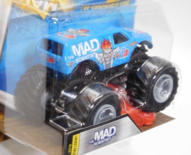 画像: 2018 MONSTER JAM includes RE-CRUSHABLE CAR! 【THE MAD SCIENTIST】 LT.BLUE (EPIC ADDITIONS)(2018 NEW LOOK!)