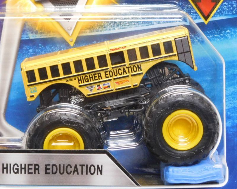 画像: 2018 MONSTER JAM includes RE-CRUSHABLE CAR! 【HIGHER EDUCATION】 YELLOW (EPIC ADDITIONS)