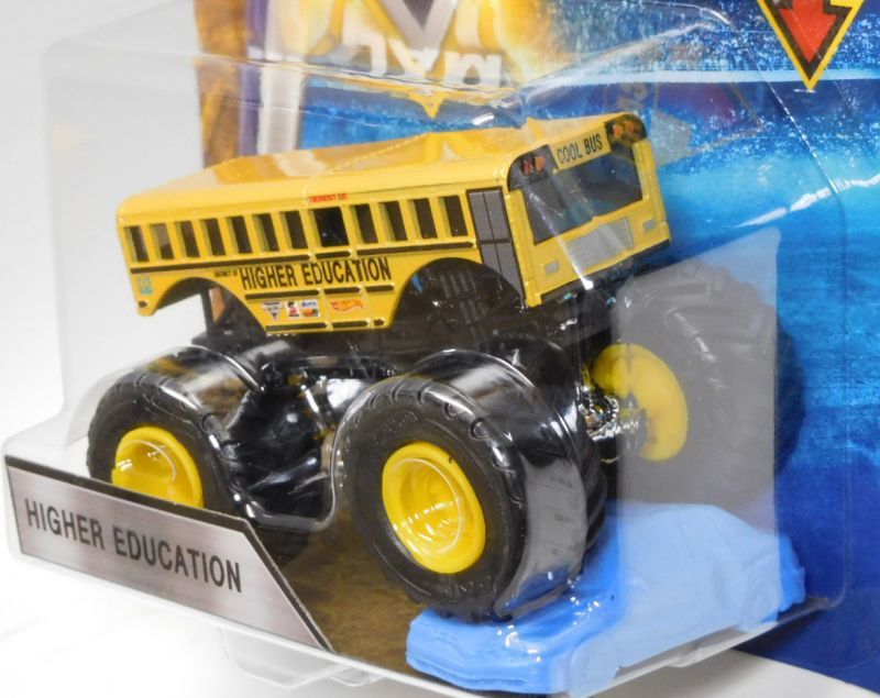 画像: 2018 MONSTER JAM includes RE-CRUSHABLE CAR! 【HIGHER EDUCATION】 YELLOW (EPIC ADDITIONS)