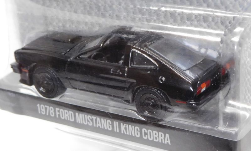 画像: 2018 GREENLIGHT BLACK BANDIT SERIES19 【1978 FORD MUSTANG II KING COBRA】 BLACK/RR