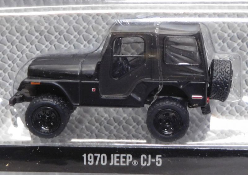 画像: 2018 GREENLIGHT BLACK BANDIT SERIES19 【1970 JEEP CJ-5】 FLAT BLACK/RR