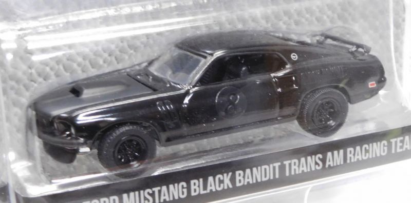 画像: 2018 GREENLIGHT BLACK BANDIT SERIES19 【1969 FORD MUSTANG BLACK BANDIT TRANS AM RACING TEAM】 BLACK/RR