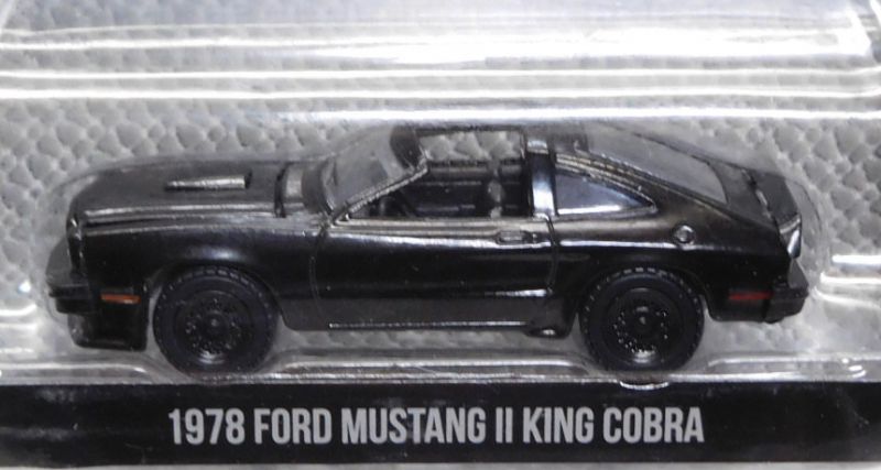 画像: 2018 GREENLIGHT BLACK BANDIT SERIES19 【1978 FORD MUSTANG II KING COBRA】 BLACK/RR