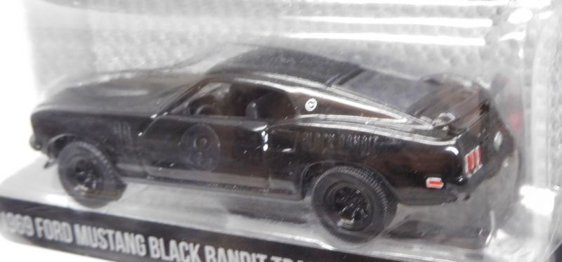 画像: 2018 GREENLIGHT BLACK BANDIT SERIES19 【1969 FORD MUSTANG BLACK BANDIT TRANS AM RACING TEAM】 BLACK/RR