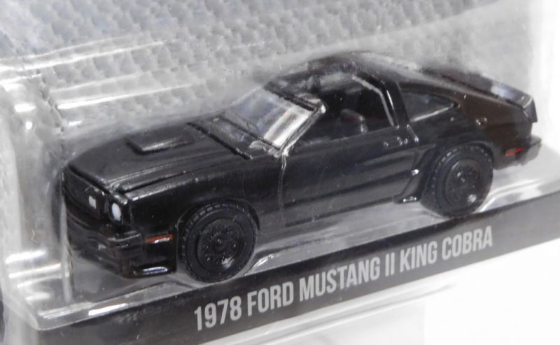 画像: 2018 GREENLIGHT BLACK BANDIT SERIES19 【1978 FORD MUSTANG II KING COBRA】 BLACK/RR