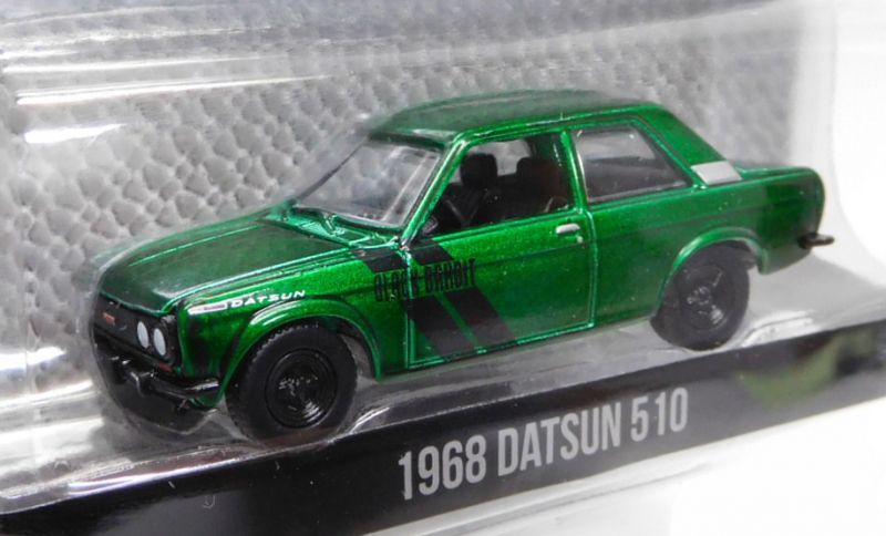 画像: 2018 GREENLIGHT BLACK BANDIT SERIES19 【1968 DATSUN 510】 MET.GREEN/RR (GREEN MACHINE)