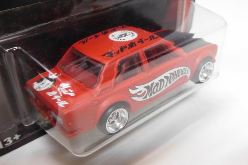 画像: MAD WHEELS (マッドホイール） 【DATSUN BLUEBIRD 510 (カスタム完成品）】 FLAT RED/RR （送料サービス適用外） 