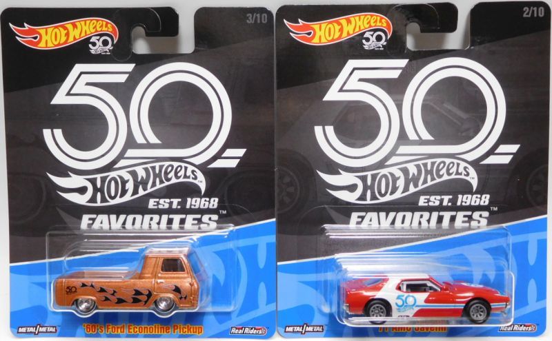 画像: 2018 HW 50th FAVORITES 【5種セット】 '71 DATSUN BLUEBIRD 510 WAGON/'60's FORD ECONOLINE PICKUP/'71 AMC JAVELIN/CUSTOM '69 VW SQUAREBACK/'56 CHEVY (予約不可）