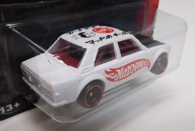 画像: MAD WHEELS (マッドホイール） 【DATSUN BLUEBIRD 510 (カスタム完成品）】 FLAT WHITE/RR （送料サービス適用外） 