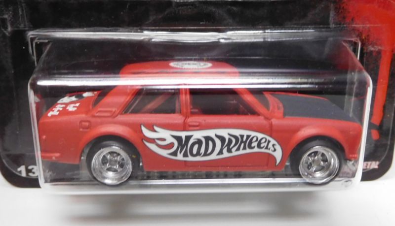 画像: MAD WHEELS (マッドホイール） 【DATSUN BLUEBIRD 510 (カスタム完成品）】 FLAT RED/RR （送料サービス適用外） 