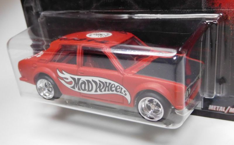 画像: MAD WHEELS (マッドホイール） 【DATSUN BLUEBIRD 510 (カスタム完成品）】 FLAT RED/RR （送料サービス適用外） 