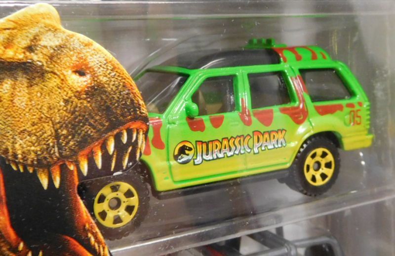 画像: 2018 MATCHBOX 5PACK 【"JURASSIC WORLD LEGACY COLLECTION" 5PACK】'97 Mercedes-Benz ML320/MBX Tanker/'93 Ford Explorer Jurassic Park/'93 Jeep Wrangler (no top)/Fleetwood Southwind RV