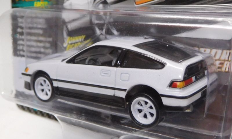 画像: 2018 JOHNNY LIGHTNING - STREET FREAKS S1 【1990 HONDA CRX】 WHITE (IMPORT HEAT)(予約不可）