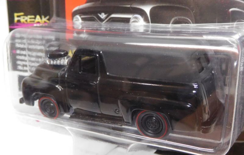 画像: 2018 JOHNNY LIGHTNING - STREET FREAKS S1 【1955 FORD PANEL DELIVERY】 BLACK/RR (BLACKED OUT)