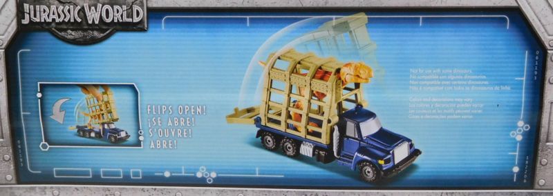 画像: 2018 MATCHBOX "JURASSIC WORLD" DINO TRANSPORTERS 【T.REX TRAILER】  BLUE