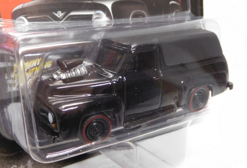 画像: 2018 JOHNNY LIGHTNING - STREET FREAKS S1 【1955 FORD PANEL DELIVERY】 BLACK/RR (BLACKED OUT)