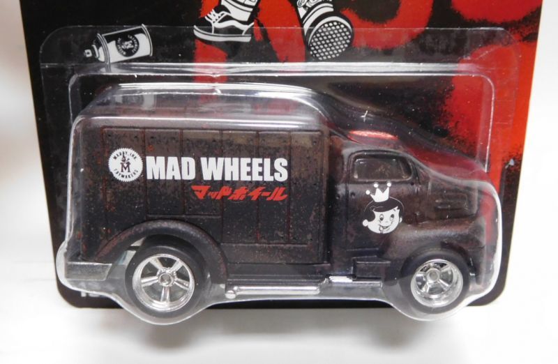 画像: MAD WHEELS (マッドホイール） 【'49 FORD C.O.E. (カスタム完成品）】 サビ- FLAT BLACK/RR （送料サービス適用外） 