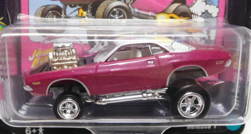 画像: 2018 JOHNNY LIGHTNING - STREET FREAKS S1 【1971 DODGE CHALLENGER】 MAGENTA (ZINGERS!)