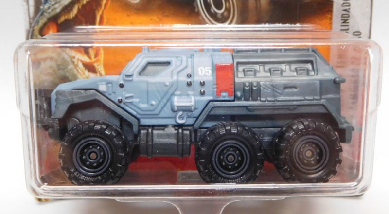 画像: 2018 MATCHBOX "JURASSIC WORLD"  【ARMORED ACTION TRUCK】  FLAT GRAY