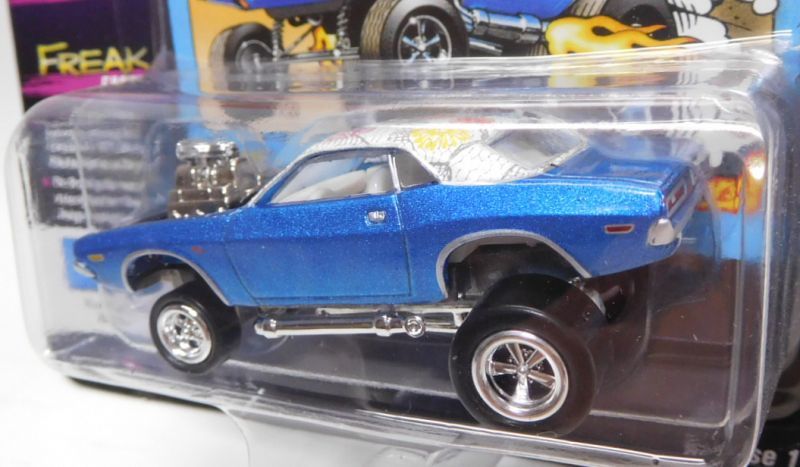 画像: 2018 JOHNNY LIGHTNING - STREET FREAKS S1 【1971 DODGE CHALLENGER】 BLUE-WHITE (ZINGERS!)