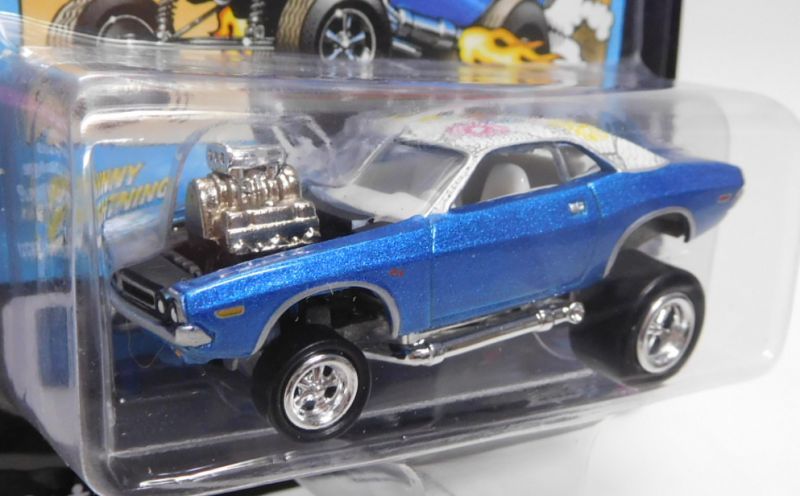 画像: 2018 JOHNNY LIGHTNING - STREET FREAKS S1 【1971 DODGE CHALLENGER】 BLUE-WHITE (ZINGERS!)