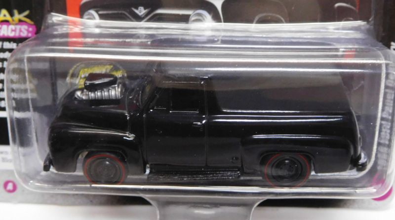 画像: 2018 JOHNNY LIGHTNING - STREET FREAKS S1 【1955 FORD PANEL DELIVERY】 BLACK/RR (BLACKED OUT)