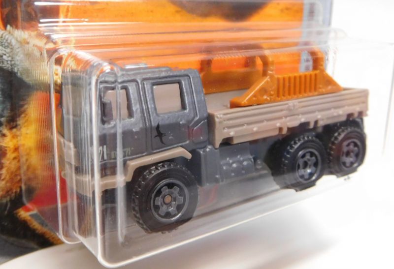 画像: 2018 MATCHBOX "JURASSIC WORLD"  【OFF-ROAD RESCUE RIG】  FLAT DK.GRAY