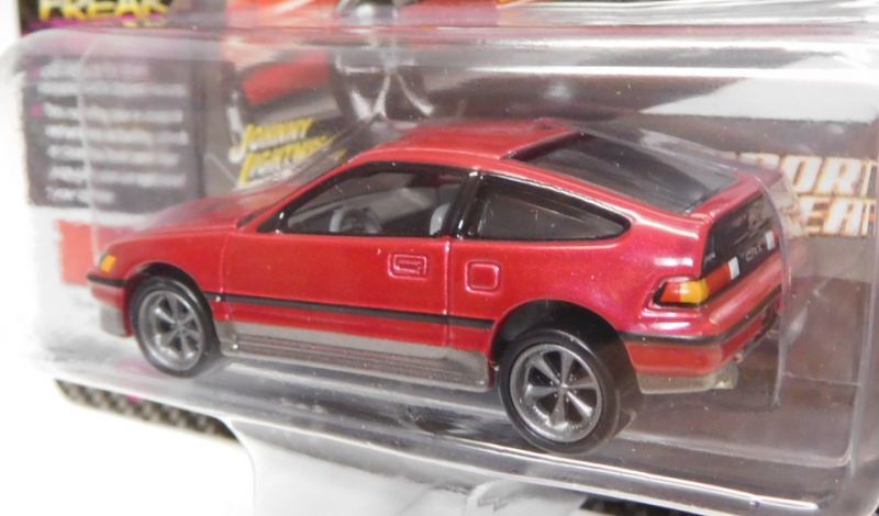 画像: 2018 JOHNNY LIGHTNING - STREET FREAKS S1 【1990 HONDA CRX】 RED (IMPORT HEAT)(予約不可）