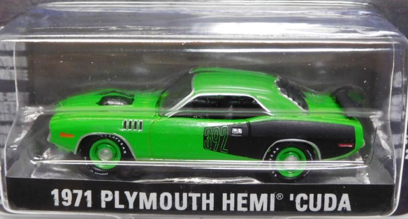 画像: 2018 GREENLIGHT HOLLYWOOD SERIES 20 【1971 PLYMOUTH HEMI CUDA】GREEN/RR (GRAVEYARD CARZ) 