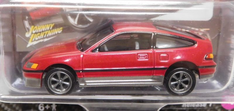 画像: 2018 JOHNNY LIGHTNING - STREET FREAKS S1 【1990 HONDA CRX】 RED (IMPORT HEAT)(予約不可）