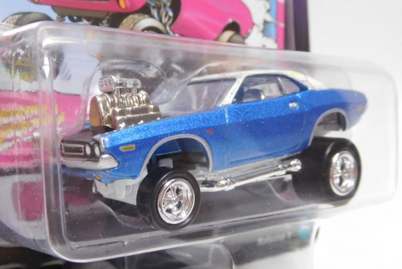 画像: 2018 JOHNNY LIGHTNING - STREET FREAKS S1 【1971 DODGE CHALLENGER】 BLUE-WHITE (ZINGERS!)(WHITE LIGHTNING)