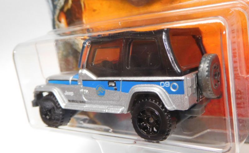 画像: 2018 MATCHBOX "JURASSIC WORLD"  【'93 JEEP WRANGLER #9】  SILVER-BLACK