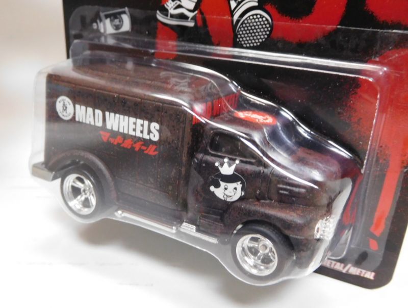 画像: MAD WHEELS (マッドホイール） 【'49 FORD C.O.E. (カスタム完成品）】 サビ- FLAT BLACK/RR （送料サービス適用外） 