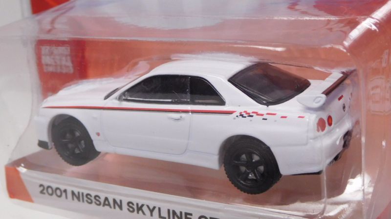 画像: 2018 GREENLIGHT TOKYO TORQUE S2 【2001 NISSAN SKYLINE GT-R (BNR34)】 WHITE/RR