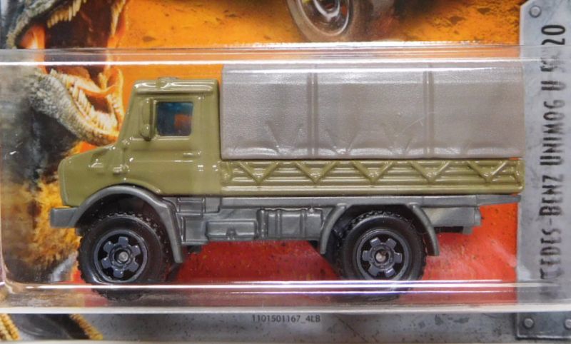 画像: 2018 MATCHBOX "JURASSIC WORLD"  【MERCEDES-BENZ UNIMOG U 5020】  PALE BROWN