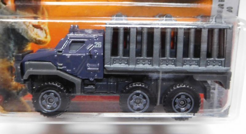 画像: 2018 MATCHBOX "JURASSIC WORLD"  【ARMORED ACTION TRANSPORTER】  DK.GRAYPURPLE