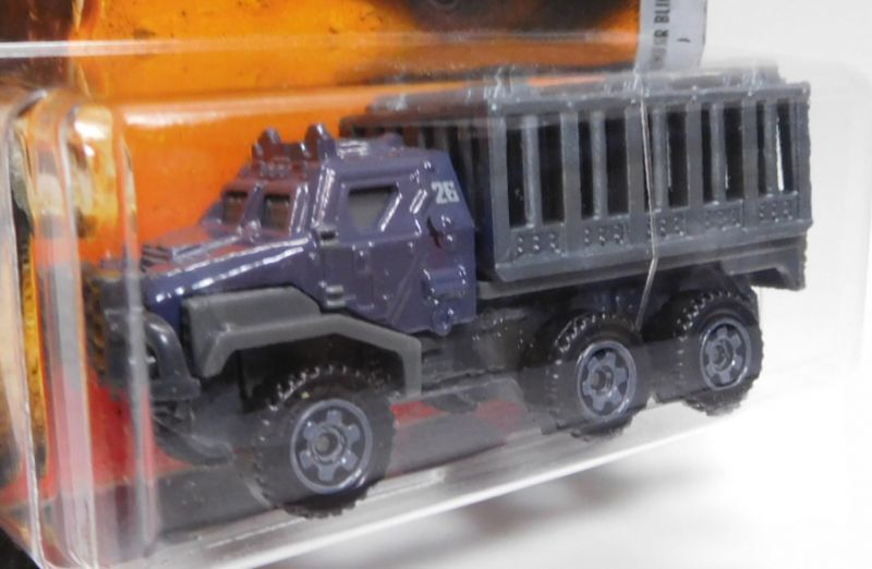 画像: 2018 MATCHBOX "JURASSIC WORLD"  【ARMORED ACTION TRANSPORTER】  DK.GRAYPURPLE