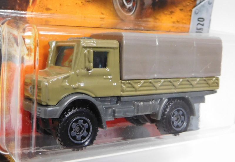 画像: 2018 MATCHBOX "JURASSIC WORLD"  【MERCEDES-BENZ UNIMOG U 5020】  PALE BROWN